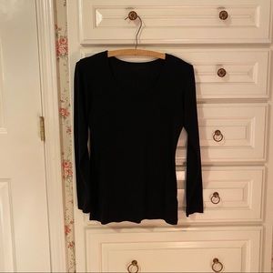 Black long sleeve shirt